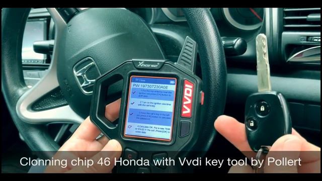 VVDI Key Tool Clone Honda 46 Chip Key--UOBD2 смотреть онлайн