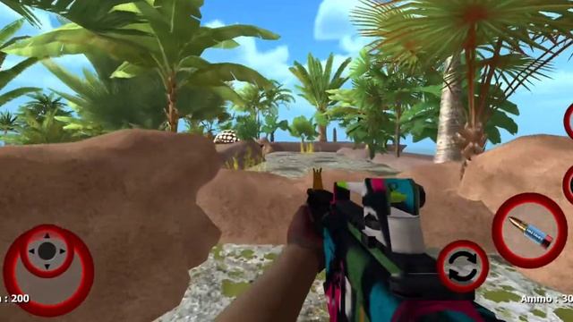 Dinosaur Hunter Games 2021 - Dino Bloody Island Android Gameplay. смотреть онлайн