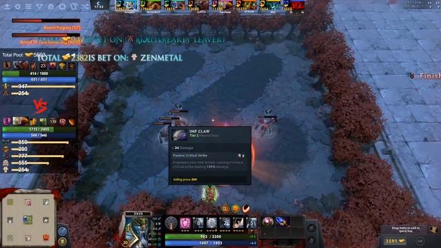 Dota 2 Custom Hero Chaos - Infinite Nimbus Spam смотреть онлайн