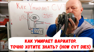 Как «умирают» вариаторы - CVT? Точно хотите знать? Расскажу.
