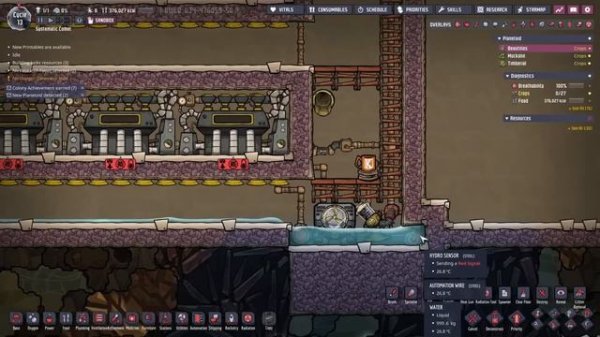 Beeta Hives and Nuclear reactors : Tutorial Nuggets : Oxygen Not Included