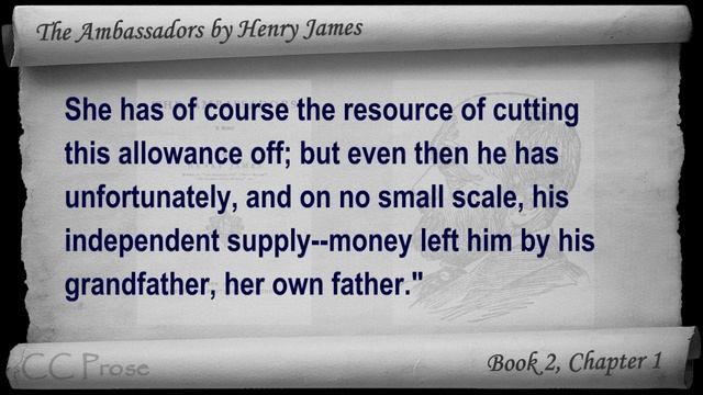 Book 02 - Chapter 1 - The Ambassadors by Henry James смотреть онлайн