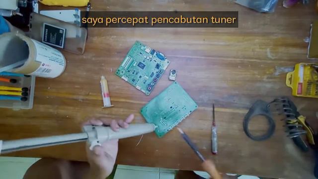 TV LED TIDAK ADA SINYAL / TIDAK ADA SIARAN SAMA SEKALI | NO SIGNAL HANYA SEMUT DOANG