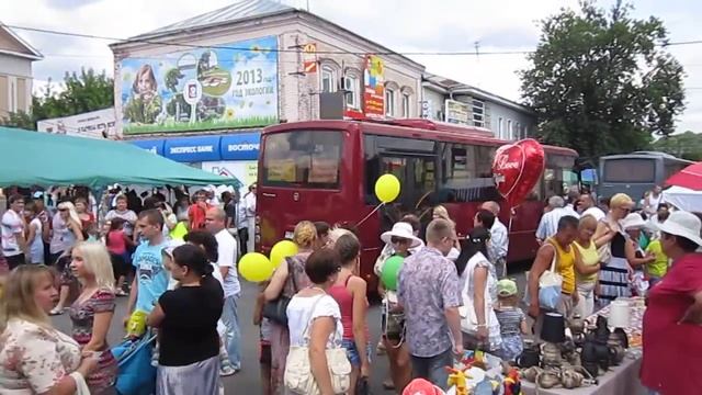 Павлово-на-Оке, праздник города, 2013г. смотреть онлайн