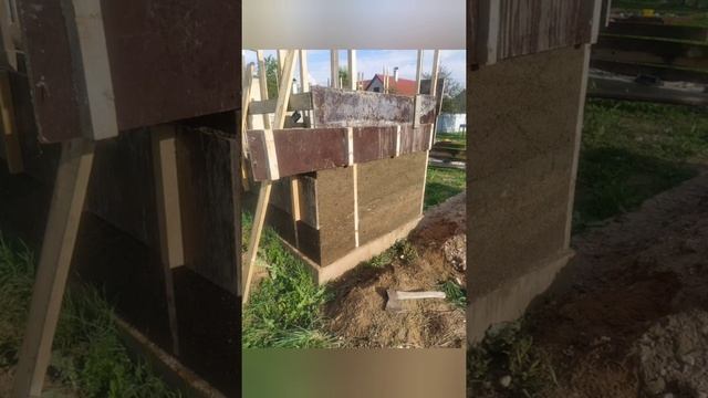 Самый бюджетный Гараж мечты из ОПИЛОК!!! Строю в одиночку. смотреть онлайн