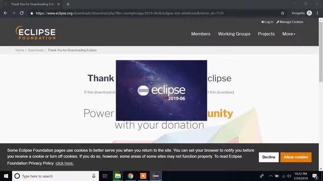 How to download and install Eclipse IDE on Windows 10 | Step by step смотреть онлайн