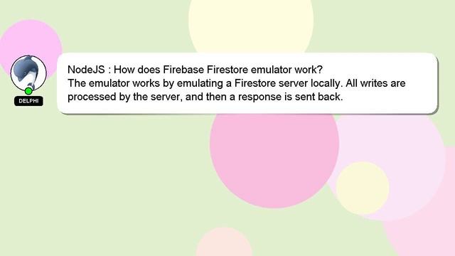 NodeJS : How does Firebase Firestore emulator work? смотреть онлайн