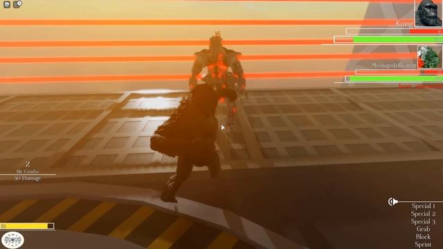 Roblox Project Kaiju - KONG 2021 UPDATE! Kong VS MechaGodzilla Battle! смотреть онлайн