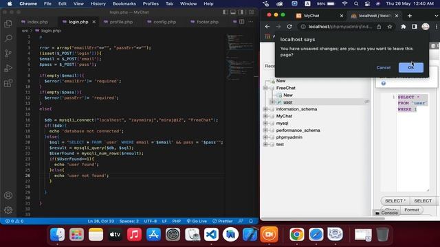 PHP login SYSTEM MYSQLI | ZaYn Miraj | Bangla tutorial смотреть онлайн