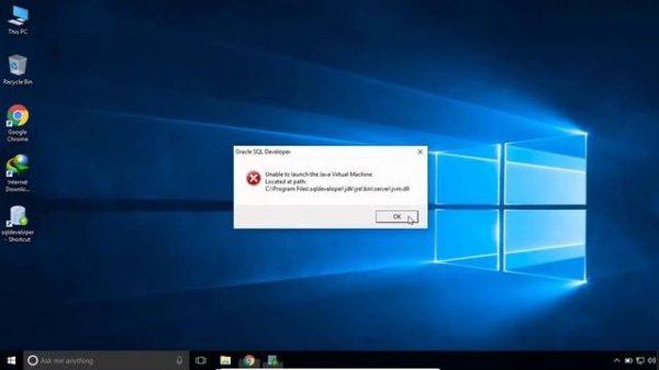 How to install sql developer on Windows 10 Pro 64 bit