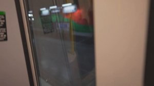 Sweden, Stockholm, Subway night ride from Solna centrum to Hallonbergen