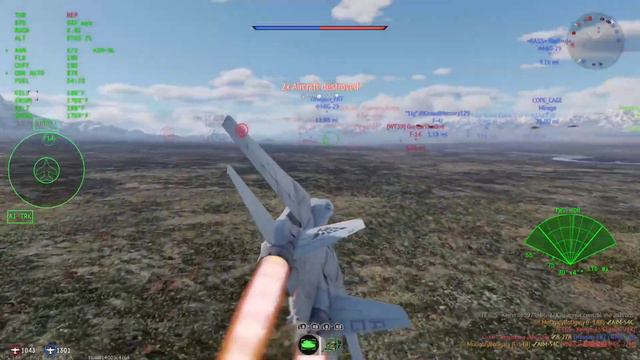 AIM-54 BAD. The F-14 Experience [Warthunder] смотреть онлайн