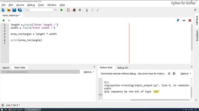 Python for Kutties - 4: Input/Output смотреть онлайн