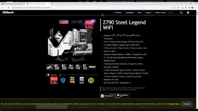PART 1 LIVE - ASRock Steel Legend Z790 Computer Build - Tuesday Oct 24, 2023 at 1p PT / 4p ET смотреть онлайн