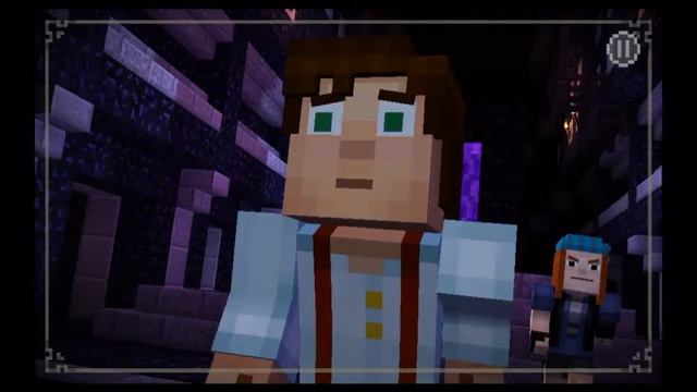 Minecraft Story Mode Android Прохождение #10 А-а-а-а! смотреть онлайн