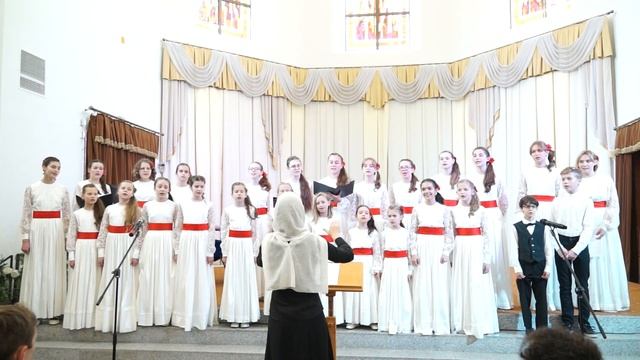 Детский хор Свято-Елисаветинского монастыря под управлением матушки Марии Бахваловой смотреть онлайн
