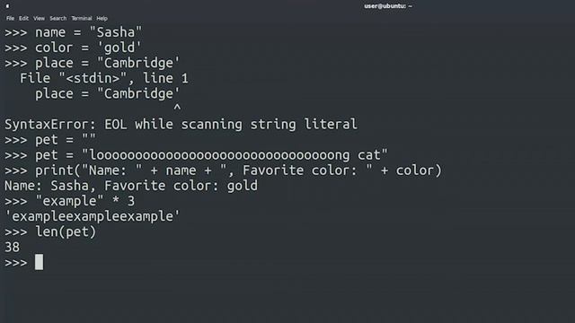 35 What is a string? | Python [ COMPLETE COURSE ] смотреть онлайн