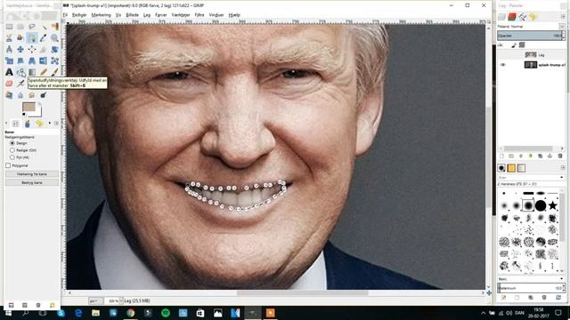 How To Animate Donald Trump | Alternative to Photoshop | GIMP смотреть онлайн