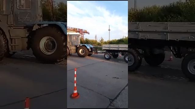 Практическое занятие 2-ое упражнение , движение в составе автопоезда. ? смотреть онлайн