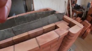 Печь с лежанкой  порядовка