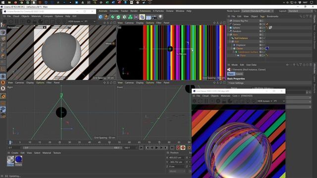REFRACTION FUN - LOOP (Cinema 4D Tutorial) смотреть онлайн