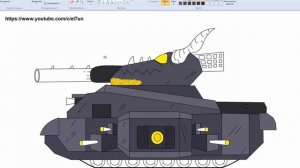 Как Нарисовать Танк Левиафан Геранда из  Мультики Про Танки