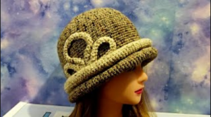 ШЛЯПКА С КРУГЛЫМИ ПОЛЯМИ крючком. ШЛЯПКА для начинающих. (720p).mp4