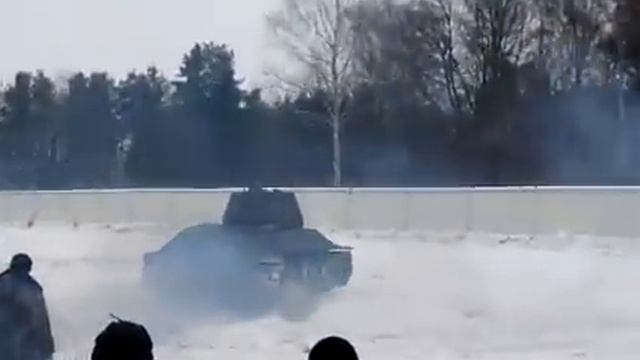 Russian tank T-34-76 "Sniper" смотреть онлайн