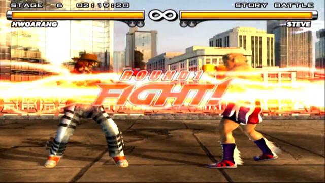 Tekken 5 Hwoarang  ( Story Battle )