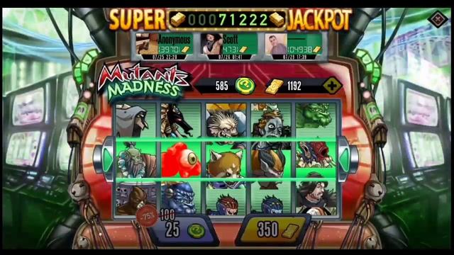 MGG | Spinning 1500 jackpot tokens in mutants madness смотреть онлайн