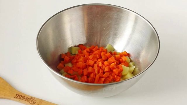 Винегрет с квашеной капустой и огурцами смотреть онлайн