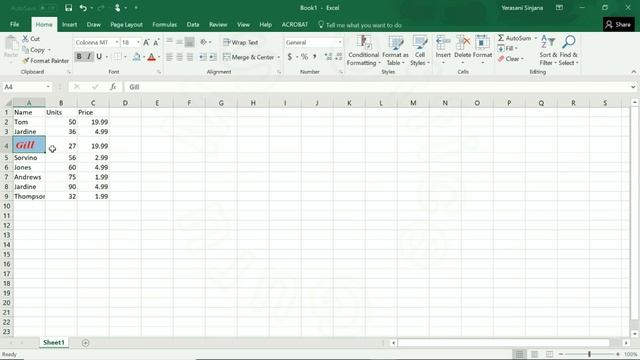FORMAT & EDITING - FONT & ALIGNMENT (Excel 2016 - Lesson #23) Excel Tutorial for Beginners & Expert смотреть онлайн