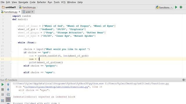HOW TO CODE THE WHEEL OF ISAAC! :: Python Coding Tutorials смотреть онлайн