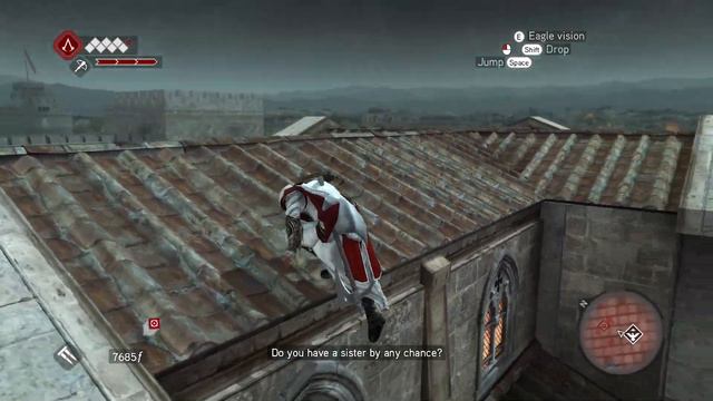 Assassin's Creed Brotherhood Walkthrough #16 | Assassination of Juan Borgia | the Banker (100% Sync смотреть онлайн