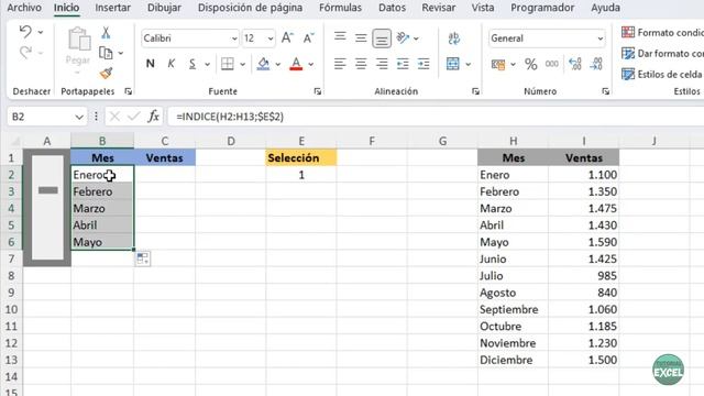 Insertar una BARRA DE DESPLAZAMIENTO en Excel ◀️▶️ смотреть онлайн