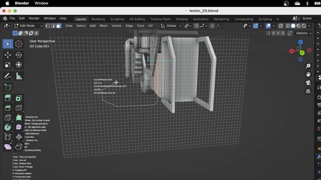 Make a Motorcycle - Grid Modeler (blender addon) смотреть онлайн