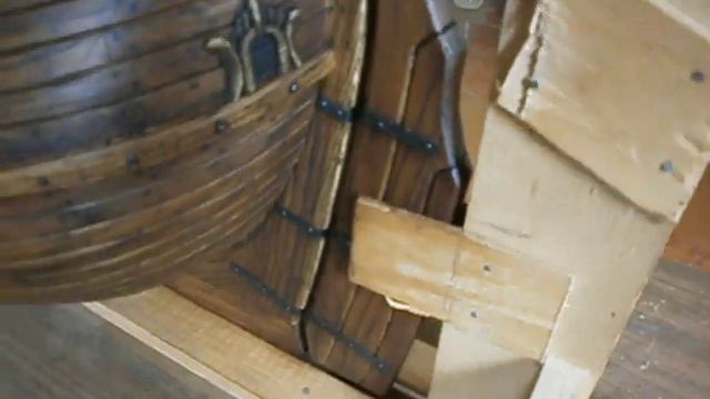 постройка парусника, флейт, после тонировки. смотреть онлайн