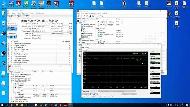 SSD за 500 тыс. рублей - SSD Intel OPTANE P5800X 1.6TB (SSDPF21Q016TB01)