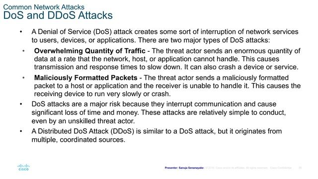 CCNA3 Module 3: Network Security Concepts - Enterprise Networking Security And Automation (ENSA)