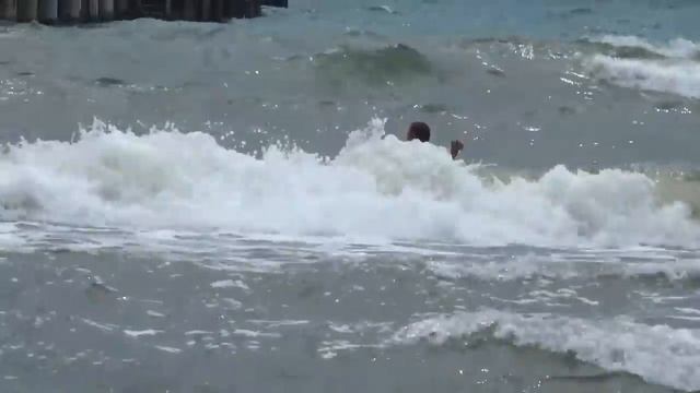 Купаемся с Машей. Мой брат Денис. Прогулка по Паралии. Витязево. Анапа.