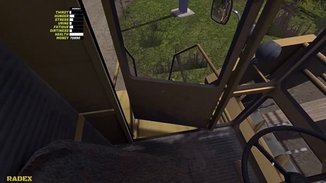 STEALING A COMBINE HARVESTER FROM A FARM - My Summer Car #277 | Radex смотреть онлайн
