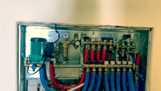 Коллектор водоснабжения.Биг блю 20. Термостатический клапан для гигиенического душа. смотреть онлайн