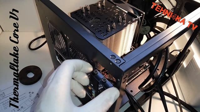 Thermaltake Core V1: краткий обзор корпуса смотреть онлайн