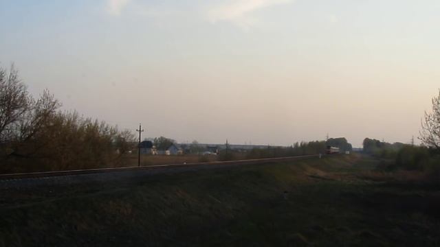 Тепловоз ТЭП60-0836 с поездом № 614 Солигорск - Могилёв смотреть онлайн