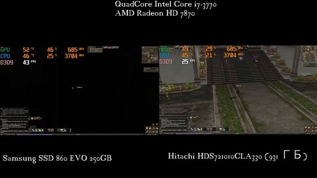 Lineage2 - HDD VS SSD (Samsung 860 EVO 250GB (250 ГБ, SATA-III) смотреть онлайн
