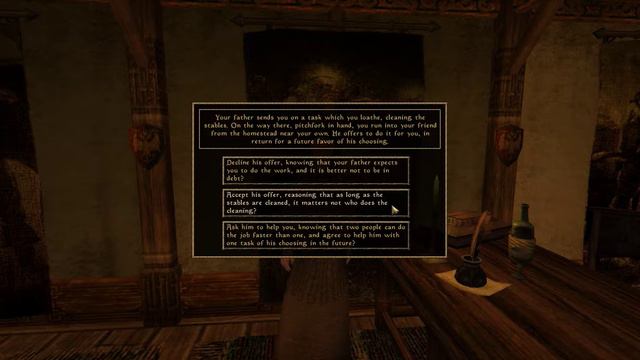 Elder Scrolls III: Morrowind opening section смотреть онлайн