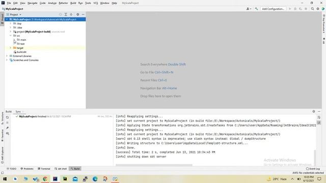 How To Create SBT Scala Project In IntelliJ IDEA смотреть онлайн