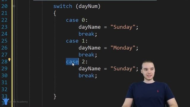 Switch Statements | C# | Tutorial 17 смотреть онлайн
