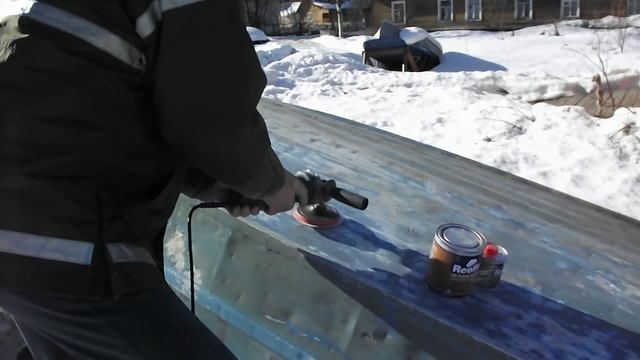 покраска алюминиевой лодки смотреть онлайн