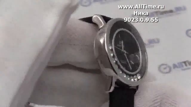 Обзор. Женские наручные часы Ника серебряные 9023.0.9.55 смотреть онлайн